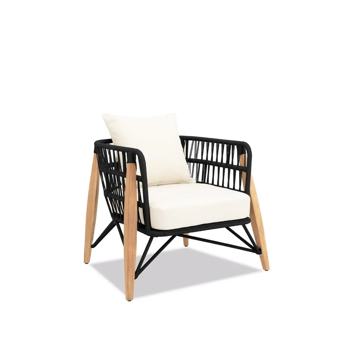 Pimlico Club Lounge | Armchair Black Rope