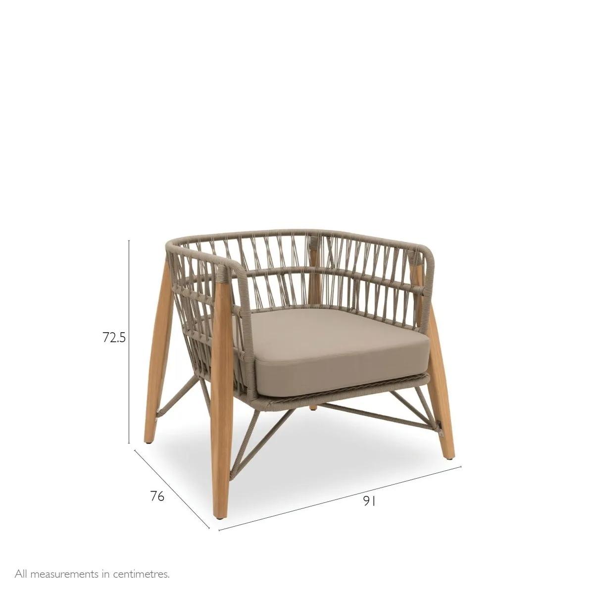 Pimlico Club Lounge | Armchair Black Rope