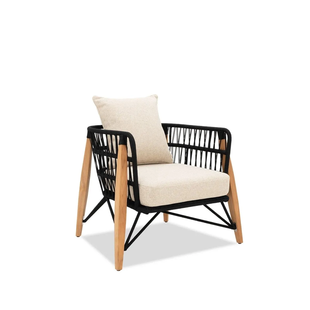 Pimlico Club Lounge | Armchair Black Rope