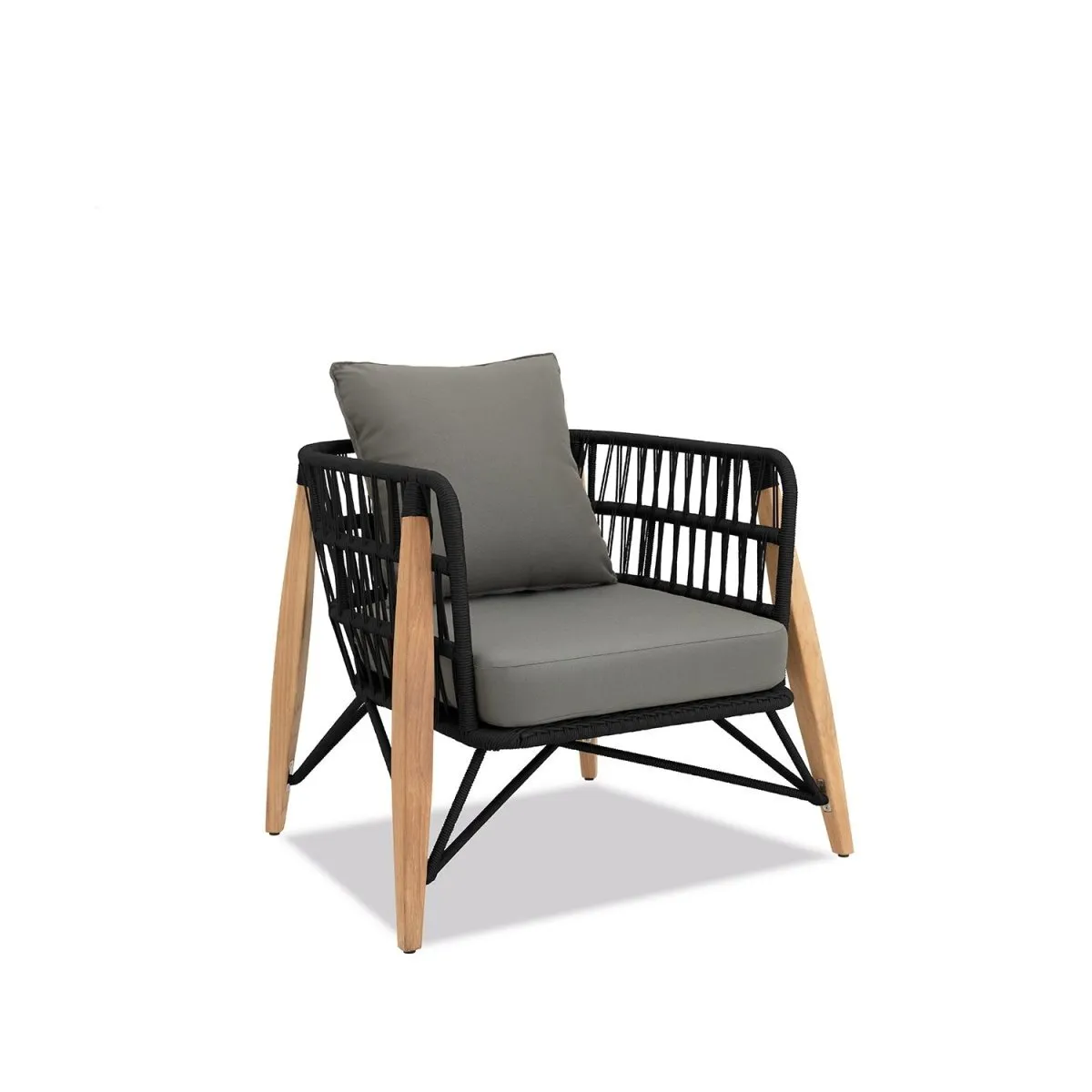 Pimlico Club Lounge | Armchair Black Rope