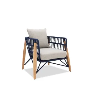 Pimlico Club Lounge | Armchair Blue Rope