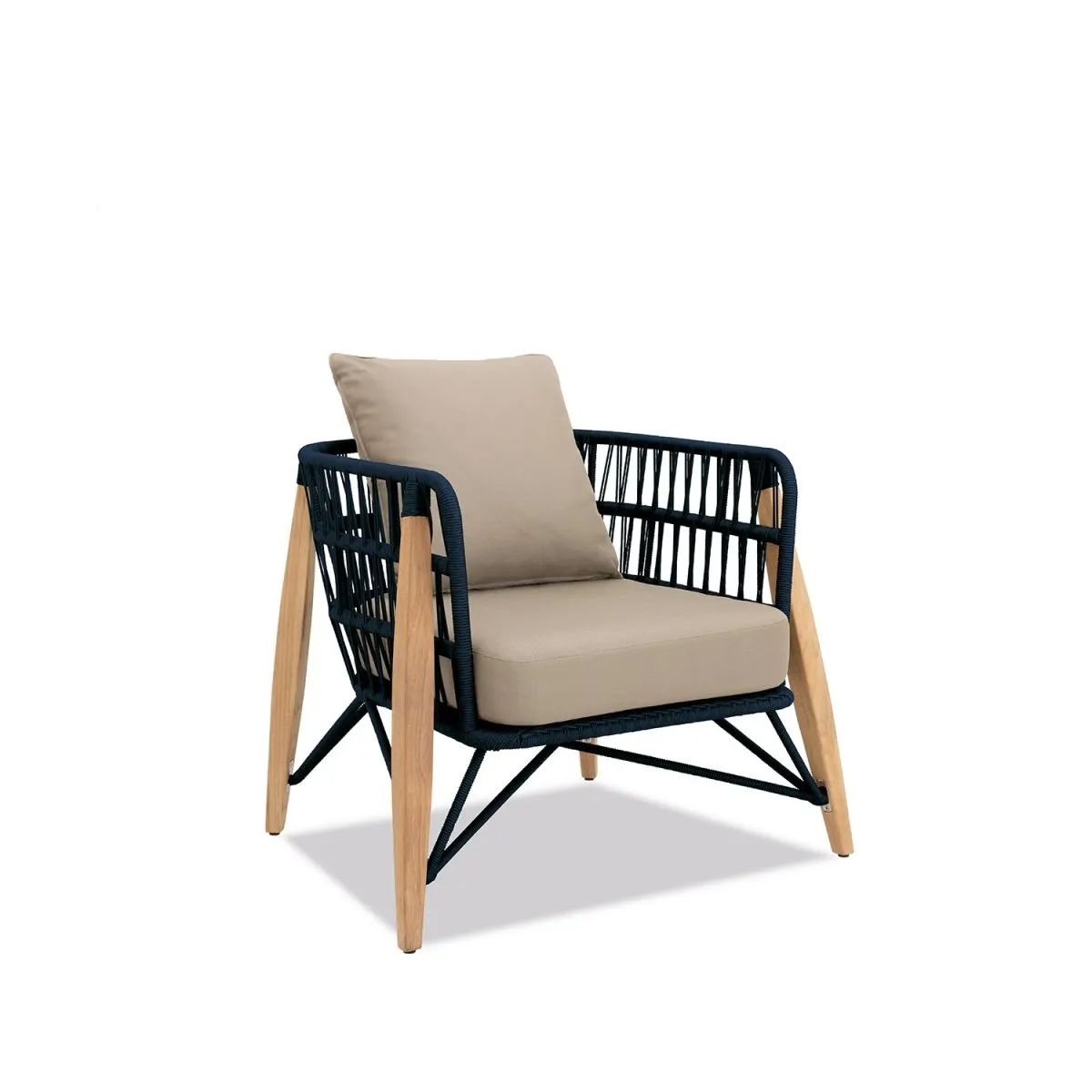 Pimlico Club Lounge | Armchair Blue Rope