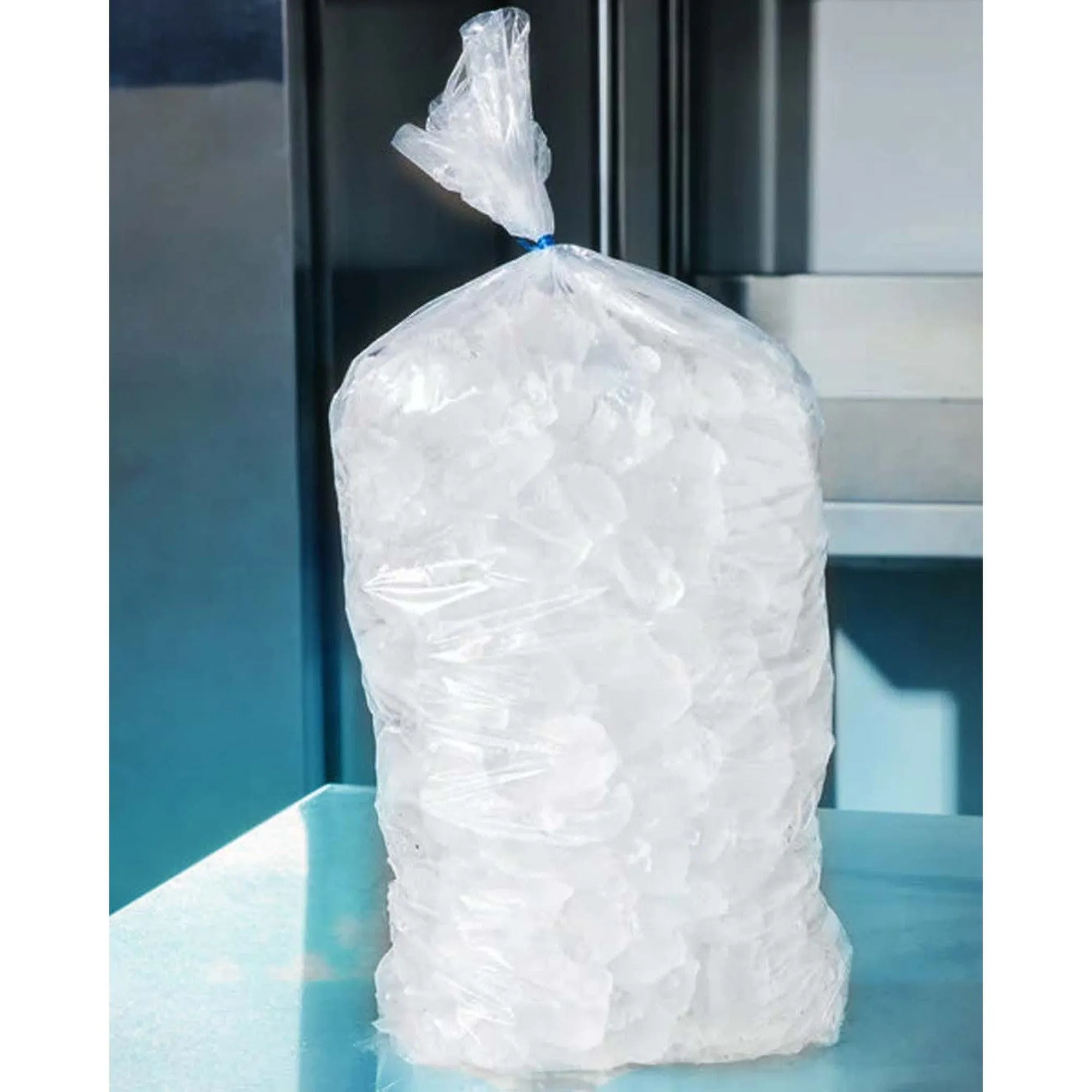 Plastic Bag 250x450mm 100microns 3kg Ice Block Bags 100pack