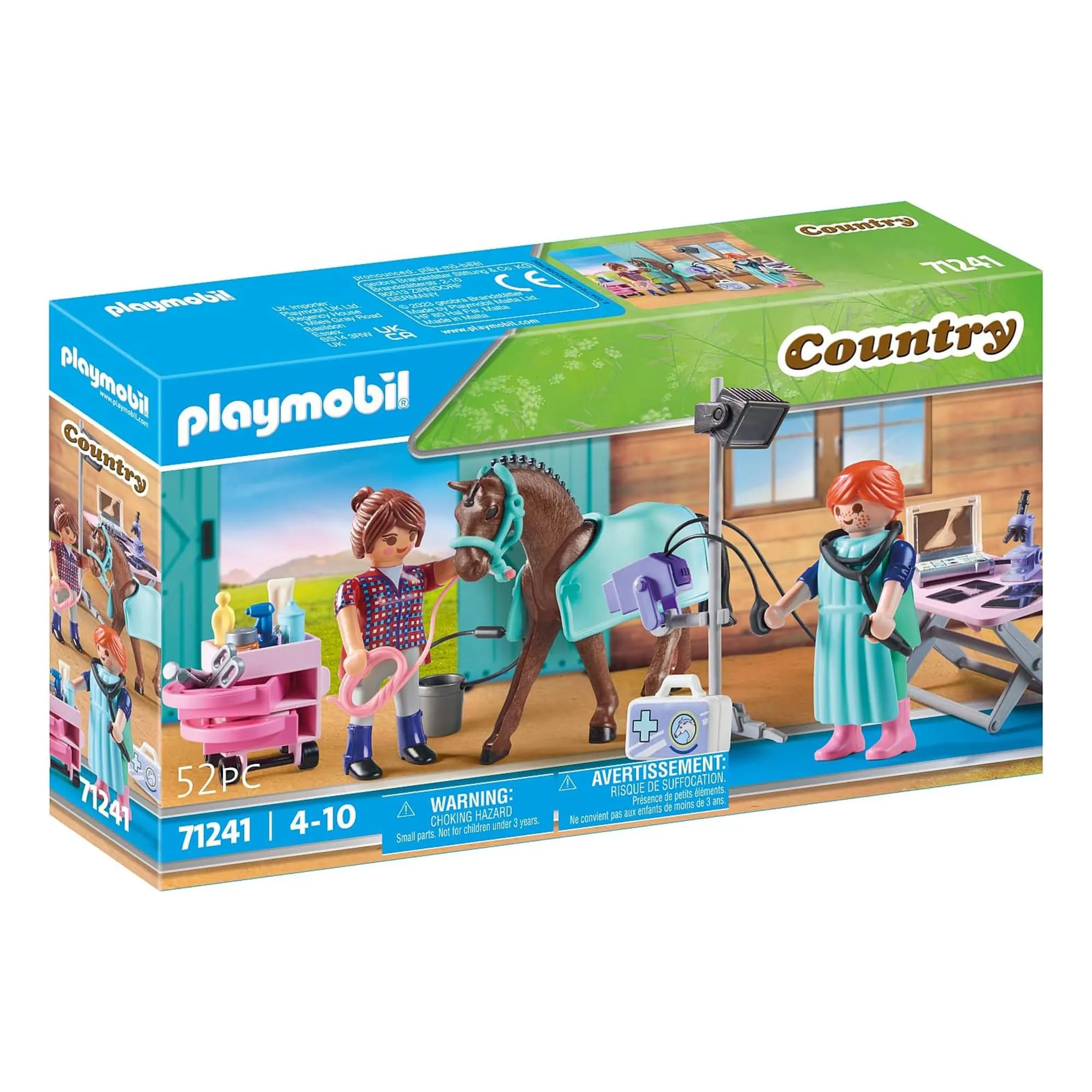 Playmobil 71241 Country Horse Veterinarian Building Set