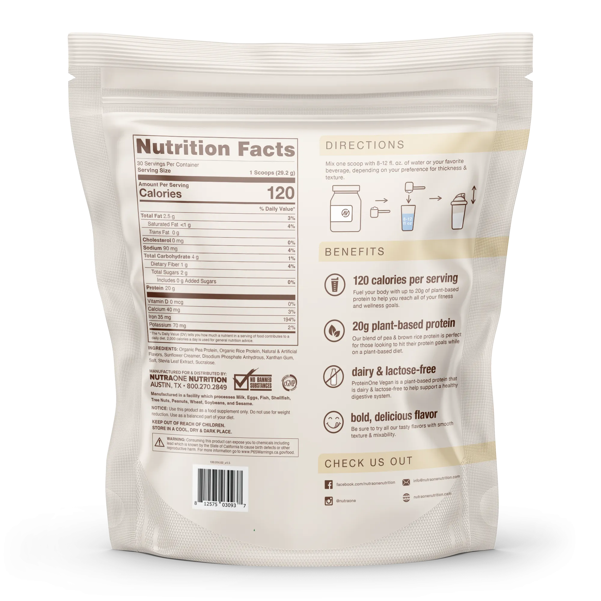 ProteinOne Vegan