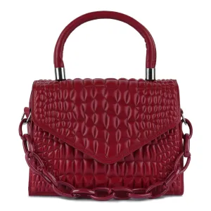 Quilted Envelop Sling Bag