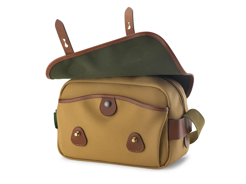S3 Camera Bag - Black Canvas / Tan Leather