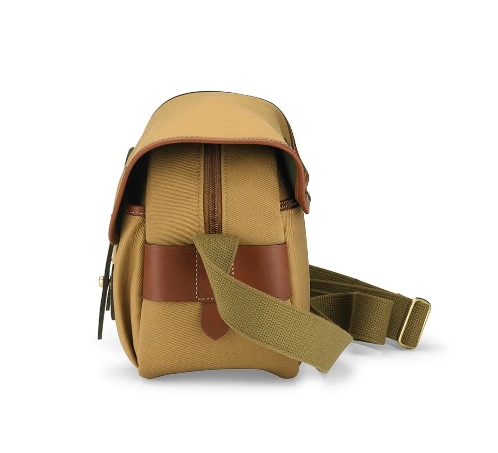S3 Camera Bag - Black Canvas / Tan Leather