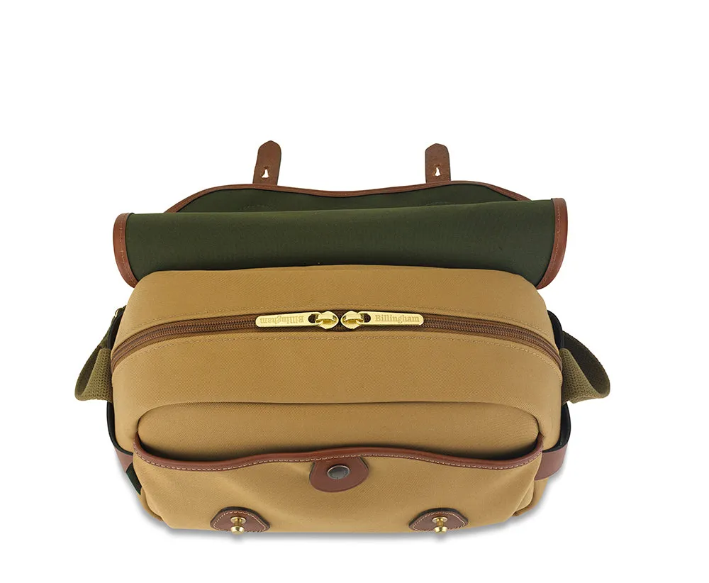 S3 Camera Bag - Black Canvas / Tan Leather