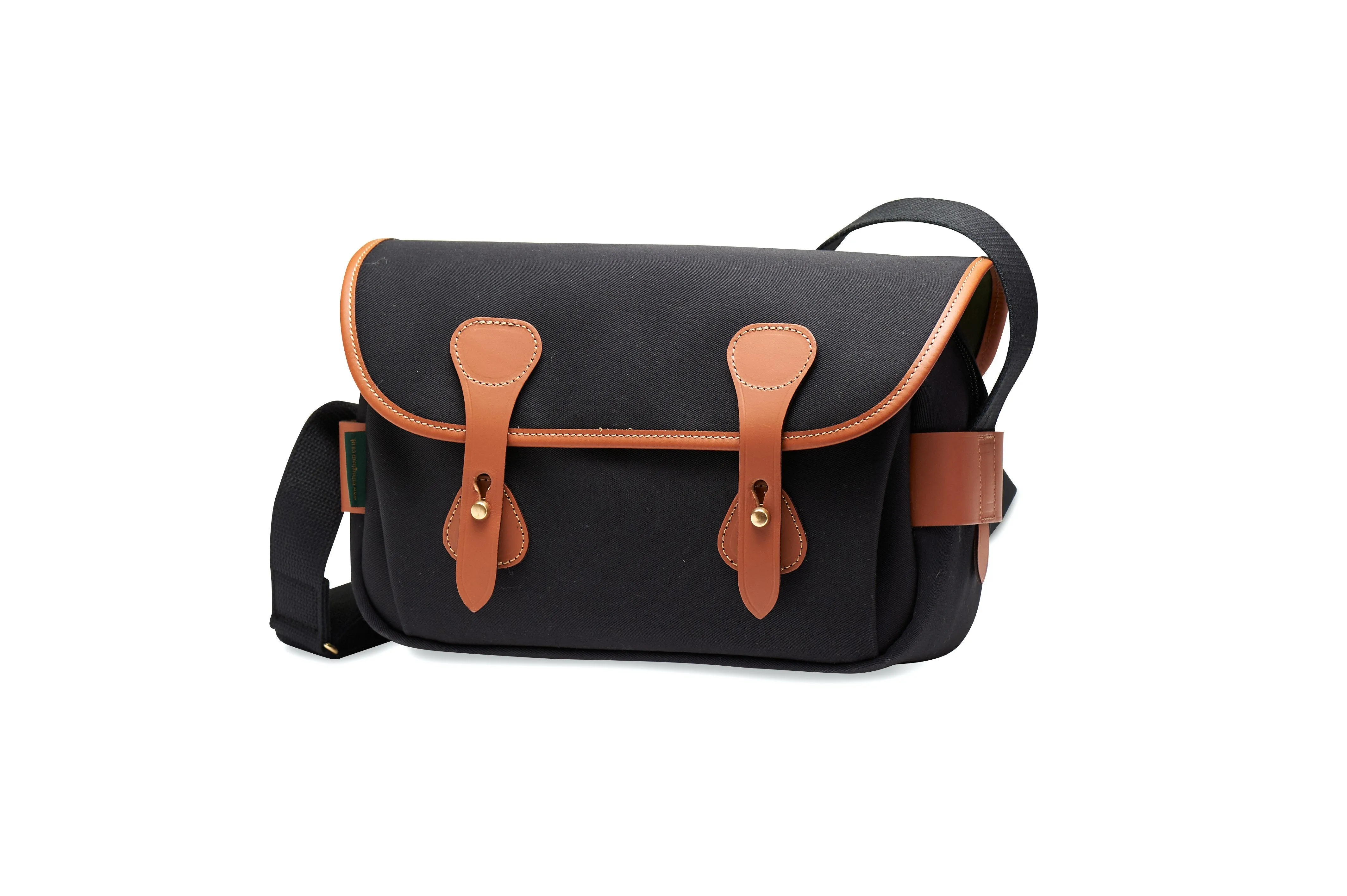 S3 Camera Bag - Black Canvas / Tan Leather