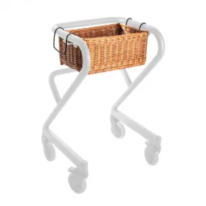 SALJOL Wicker Basket for Page Indoor Rollator