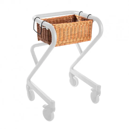 SALJOL Wicker Basket for Page Indoor Rollator