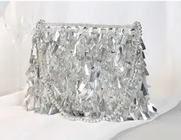 Sequin Tassel Purse  Bag
