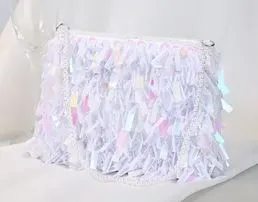 Sequin Tassel Purse  Bag