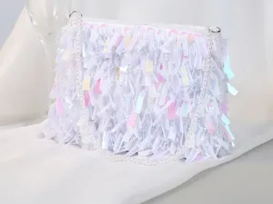 Sequin Tassel Purse  Bag