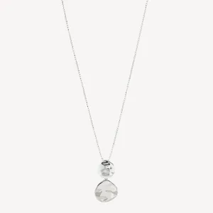 Shard Double Disk Necklace