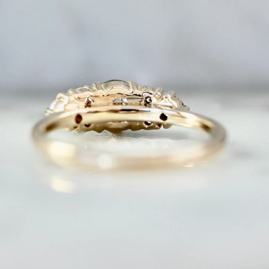 Shore Thing Mint Round Cut Sapphire Ring