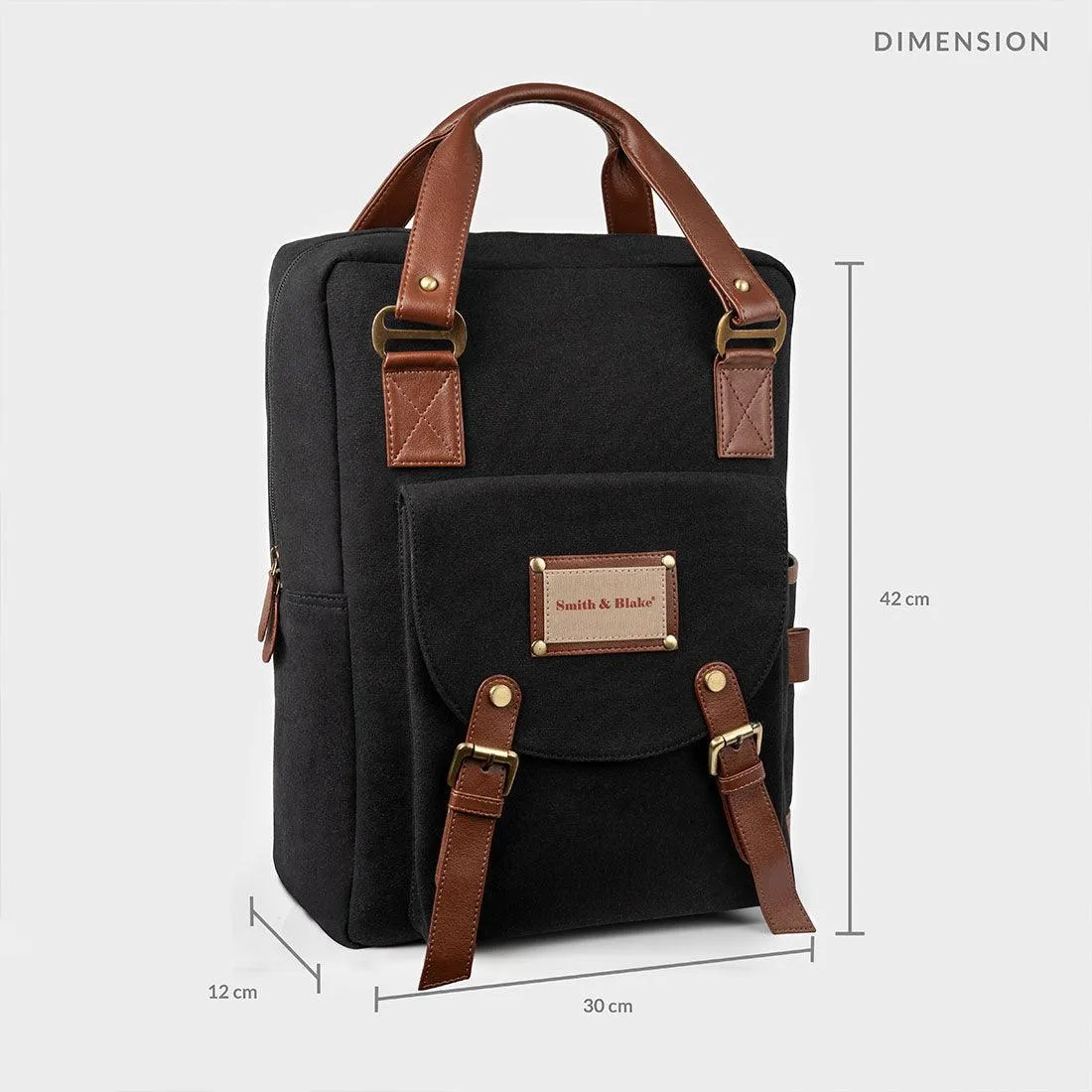 SKY BLACK Laptop Backpack