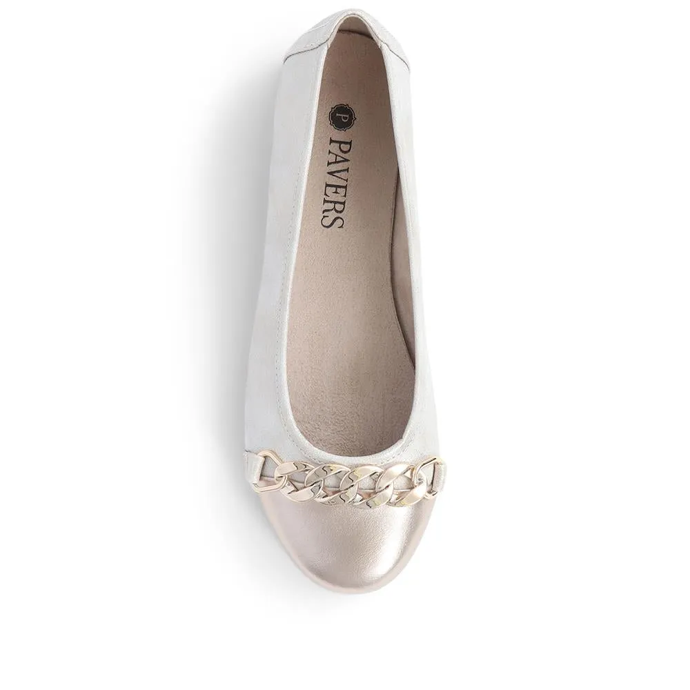 Slip-On Smart Ballet Pumps - JANSP38001 / 324 092