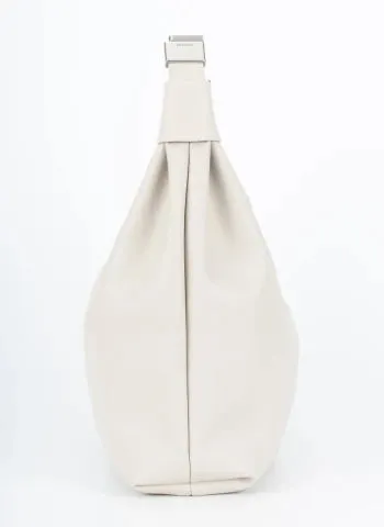 Slouchy Leather Cloud Hobo Bag