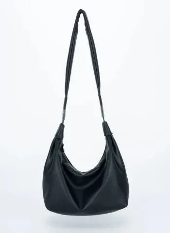 Slouchy Leather Cloud Hobo Bag