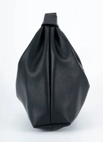 Slouchy Leather Cloud Hobo Bag