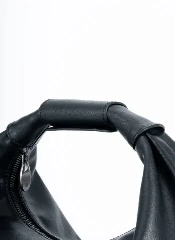 Slouchy Leather Cloud Hobo Bag