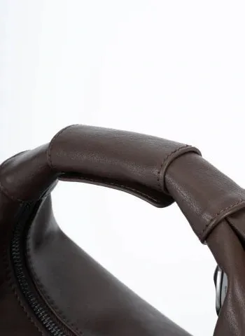 Slouchy Leather Cloud Hobo Bag