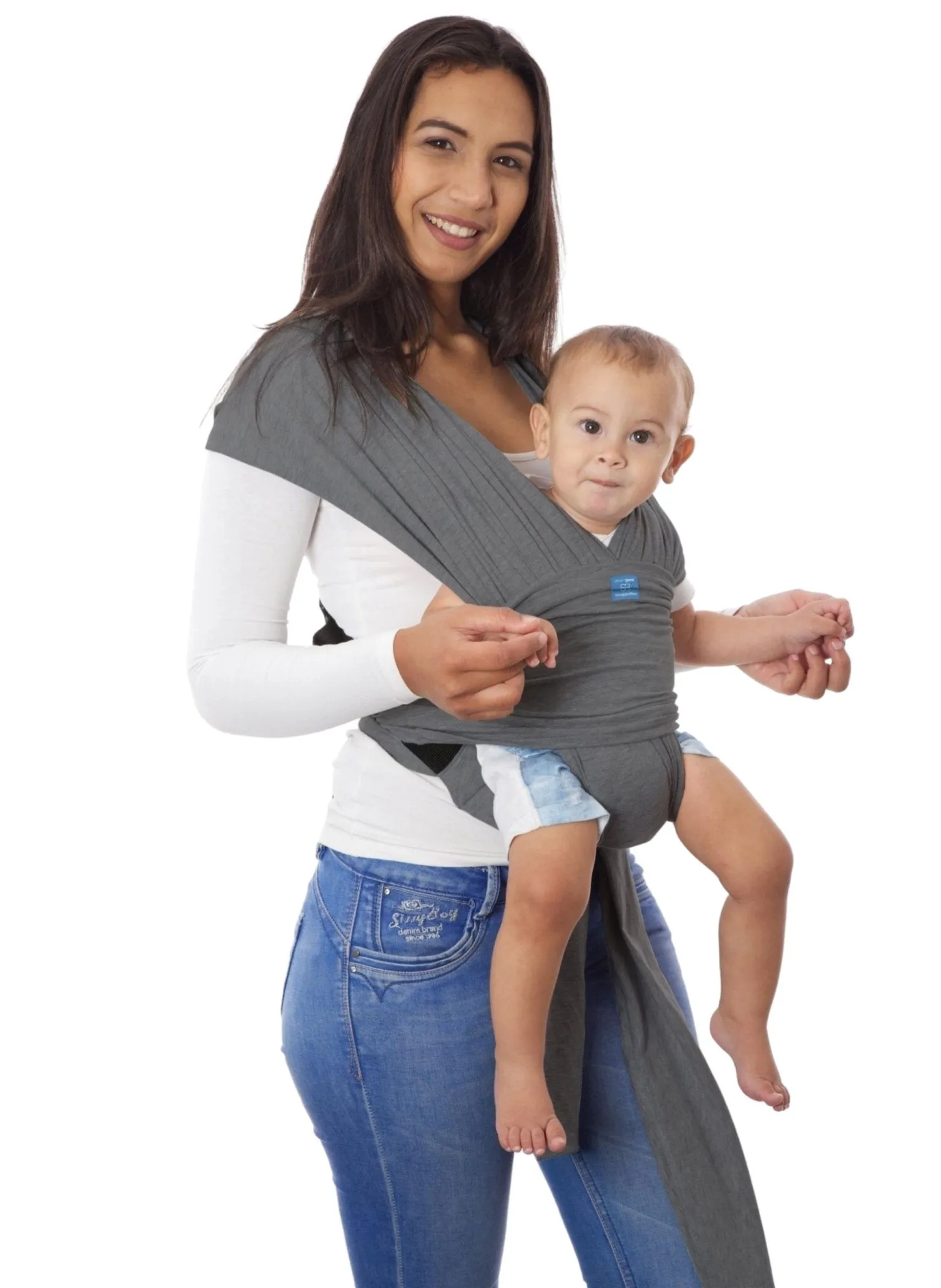 SnuggleRoo Baby Carrier - Charcoal
