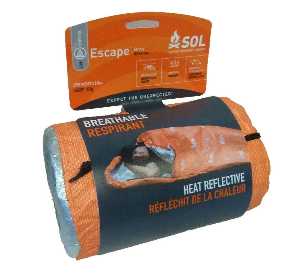 SOL Escape Bivvy, Orange - Adventure Medical Kits