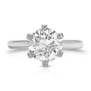 Solitaire Brilliant Diamond Ring