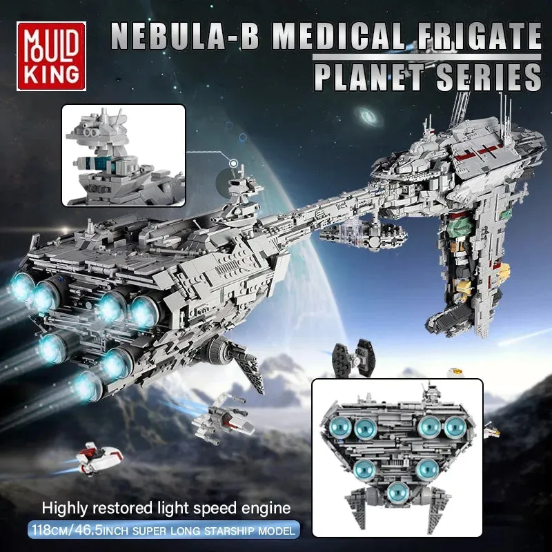 Star Wars MOC 21001 UCS Nebulon B Medical Frigate Bricks Toy