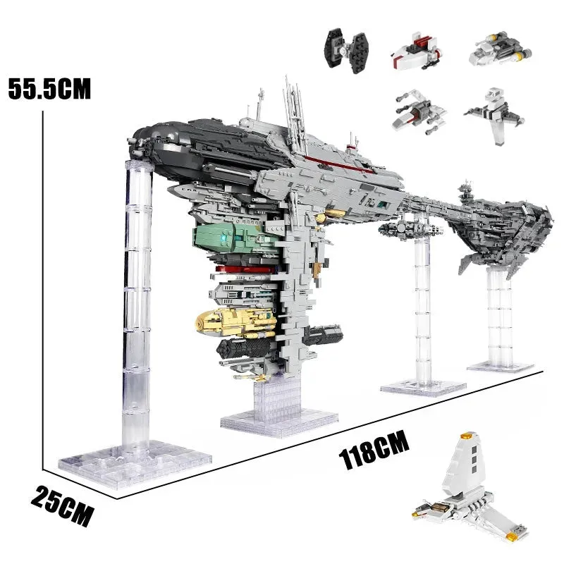 Star Wars MOC 21001 UCS Nebulon B Medical Frigate Bricks Toy