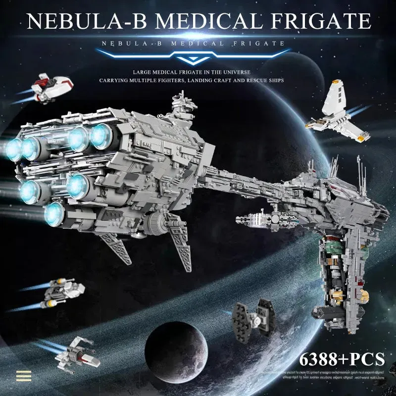 Star Wars MOC 21001 UCS Nebulon B Medical Frigate Bricks Toy