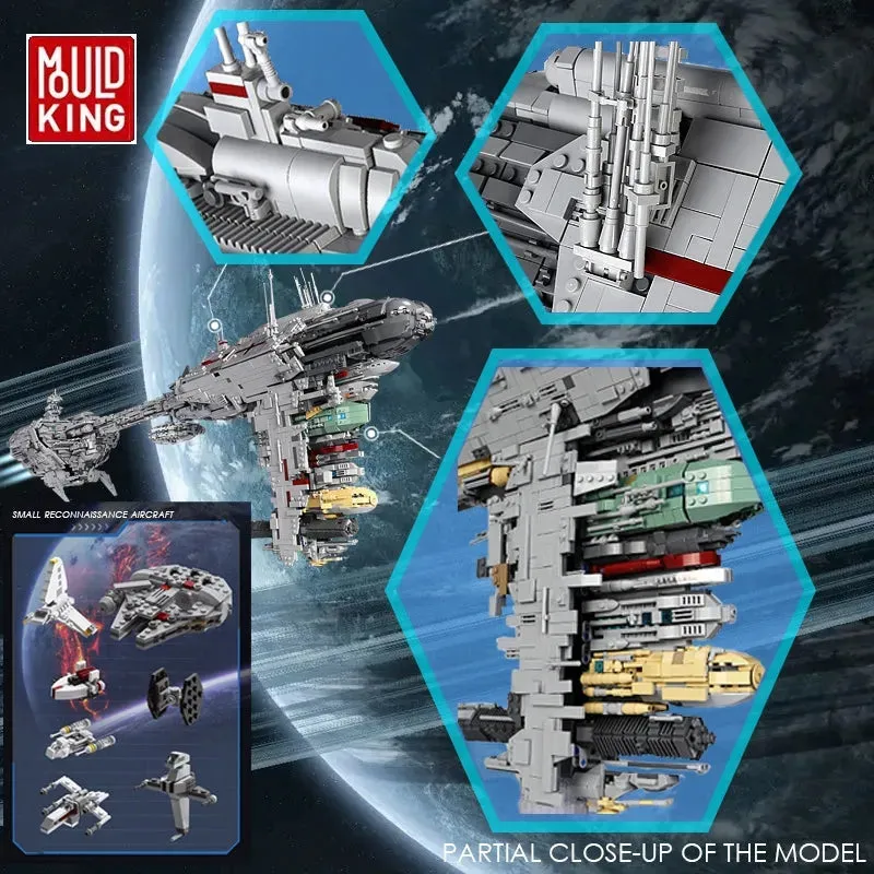 Star Wars MOC 21001 UCS Nebulon B Medical Frigate Bricks Toy