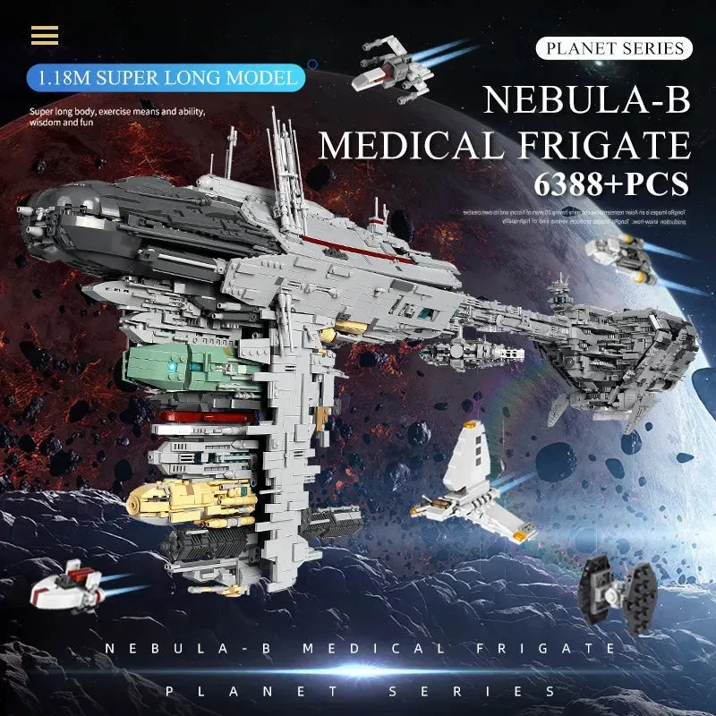 Star Wars MOC 21001 UCS Nebulon B Medical Frigate Bricks Toy