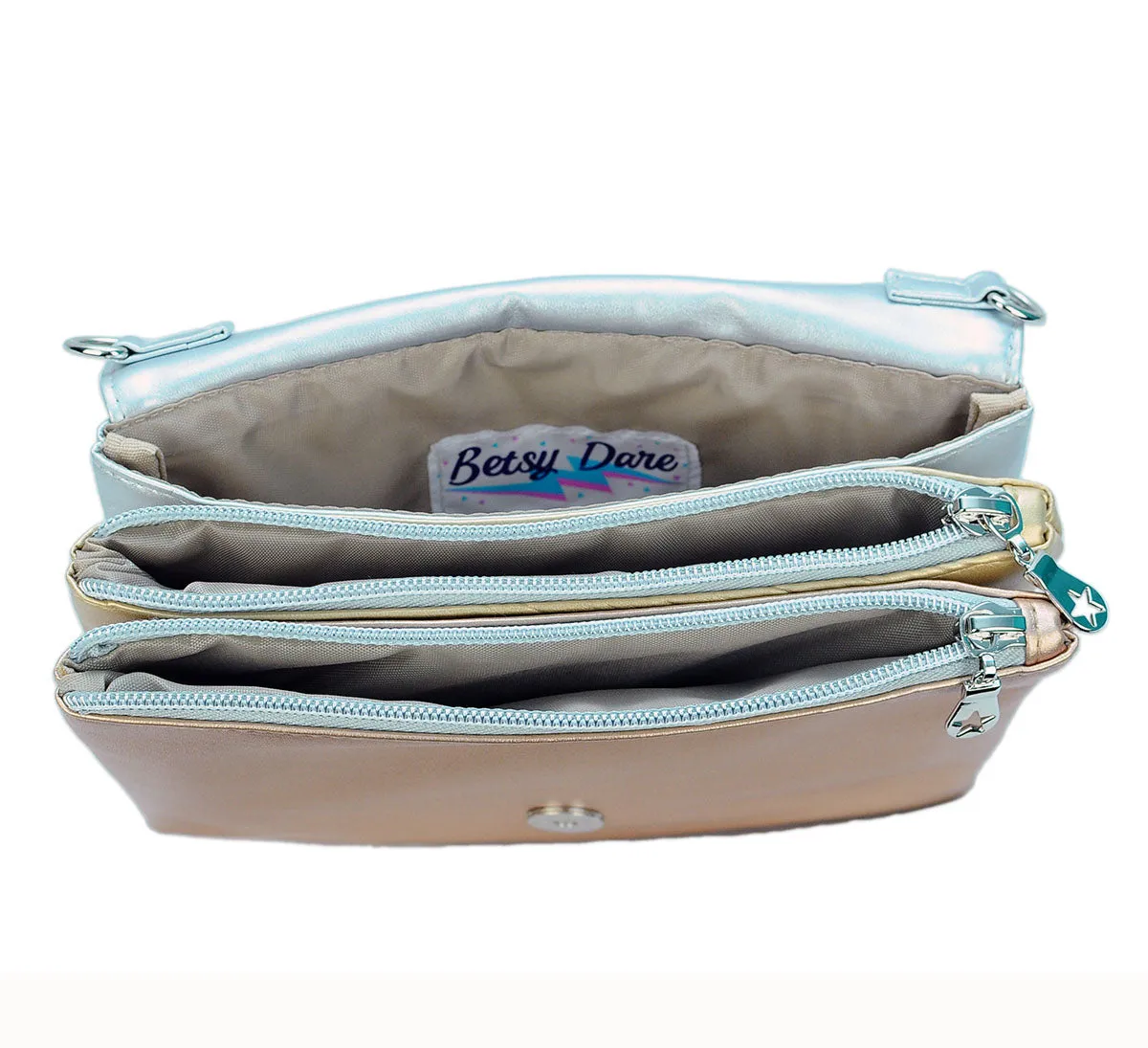 Stella Convertible Clutch in Stardust