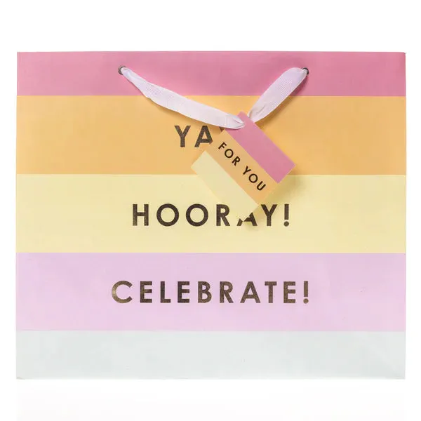 Stripes Large Gift Bag