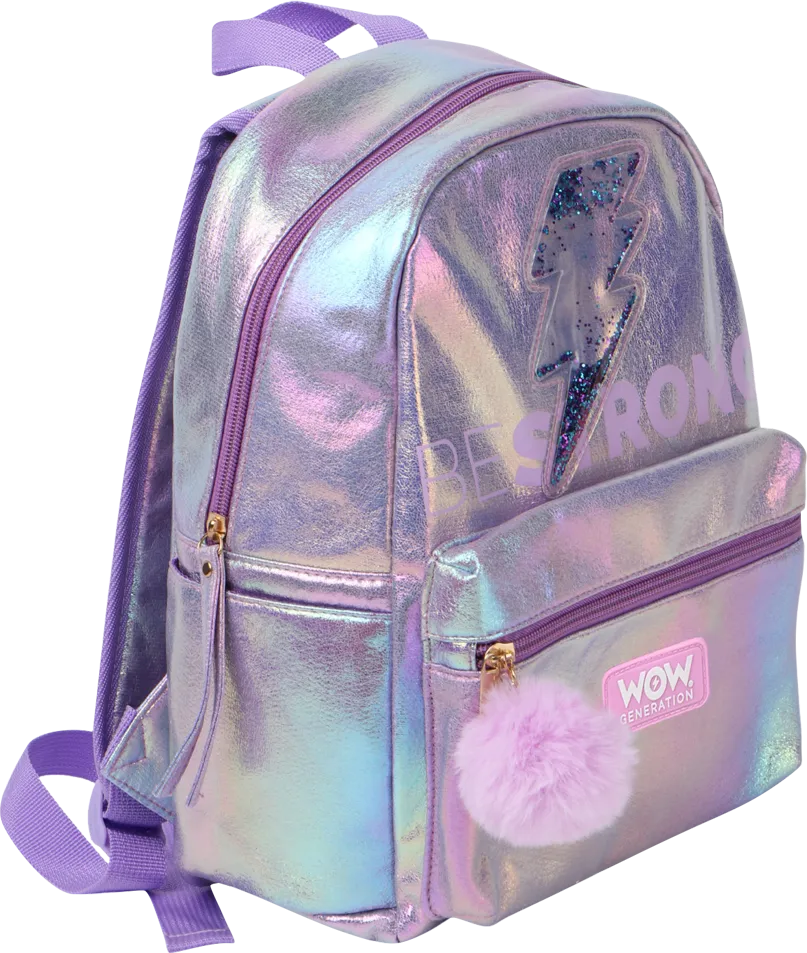 Stroll Backpack 32 Cms Iridescent Lila Wow Generation