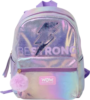 Stroll Backpack 32 Cms Iridescent Lila Wow Generation