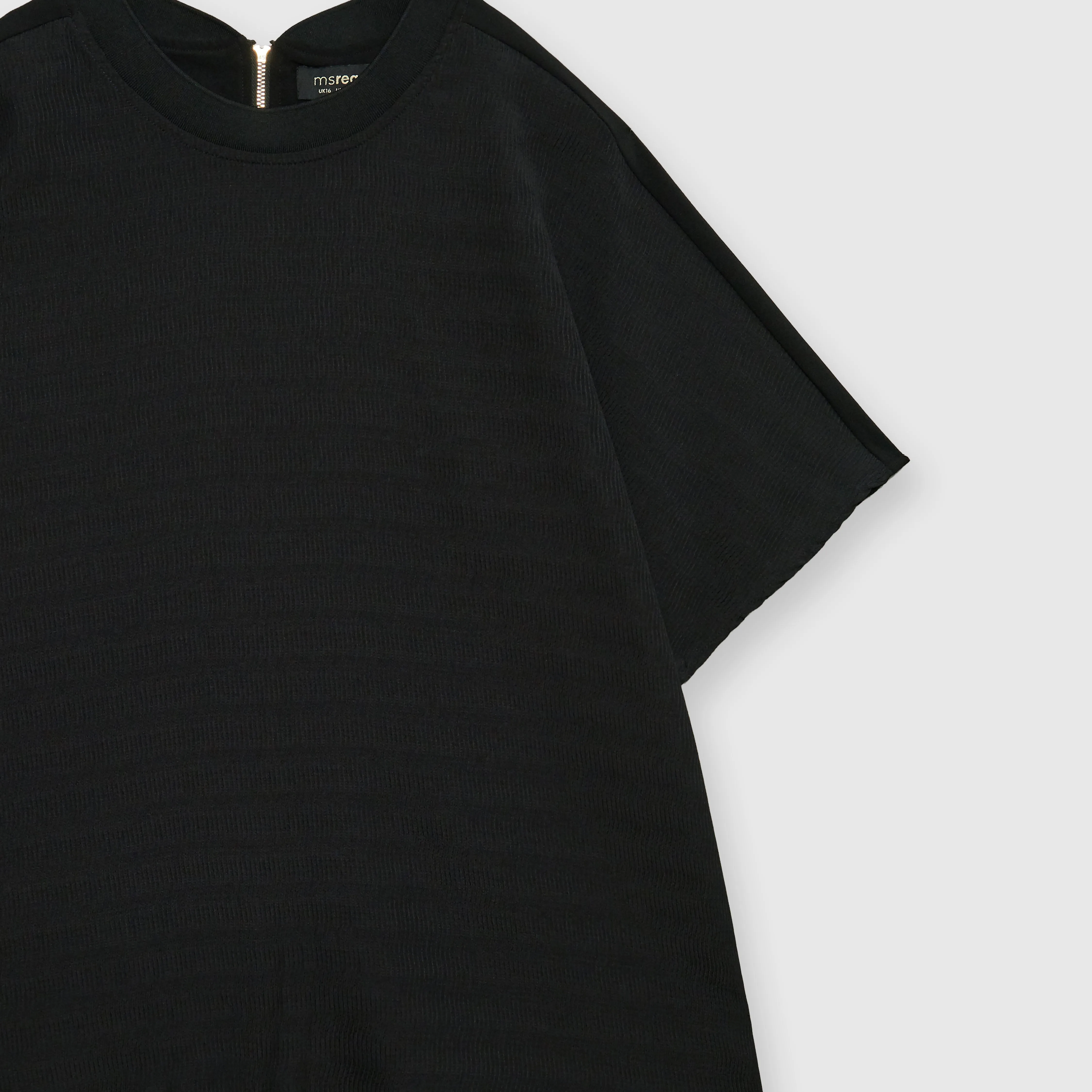Textured Batwing Top