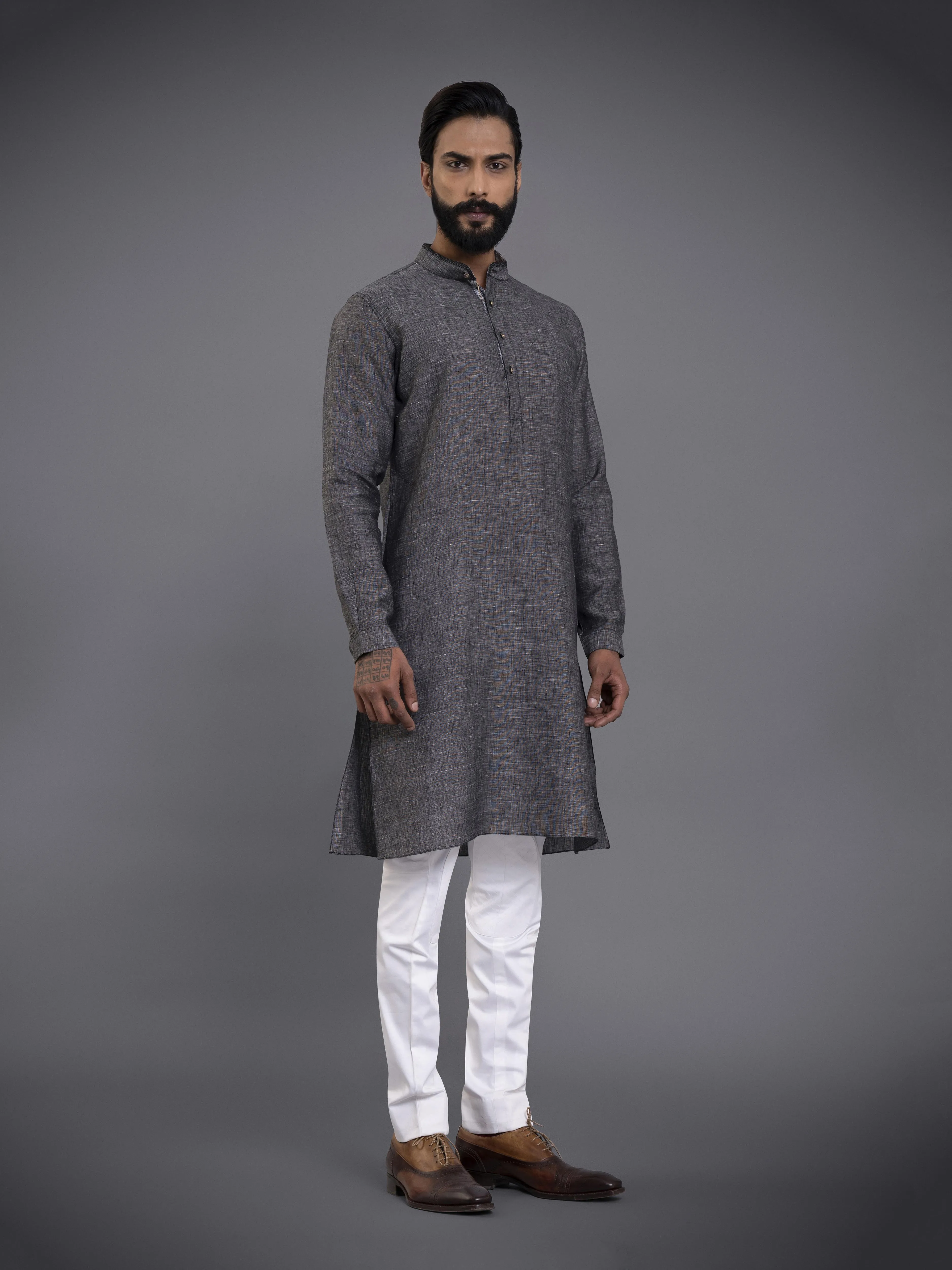 TEXTURED KURTA