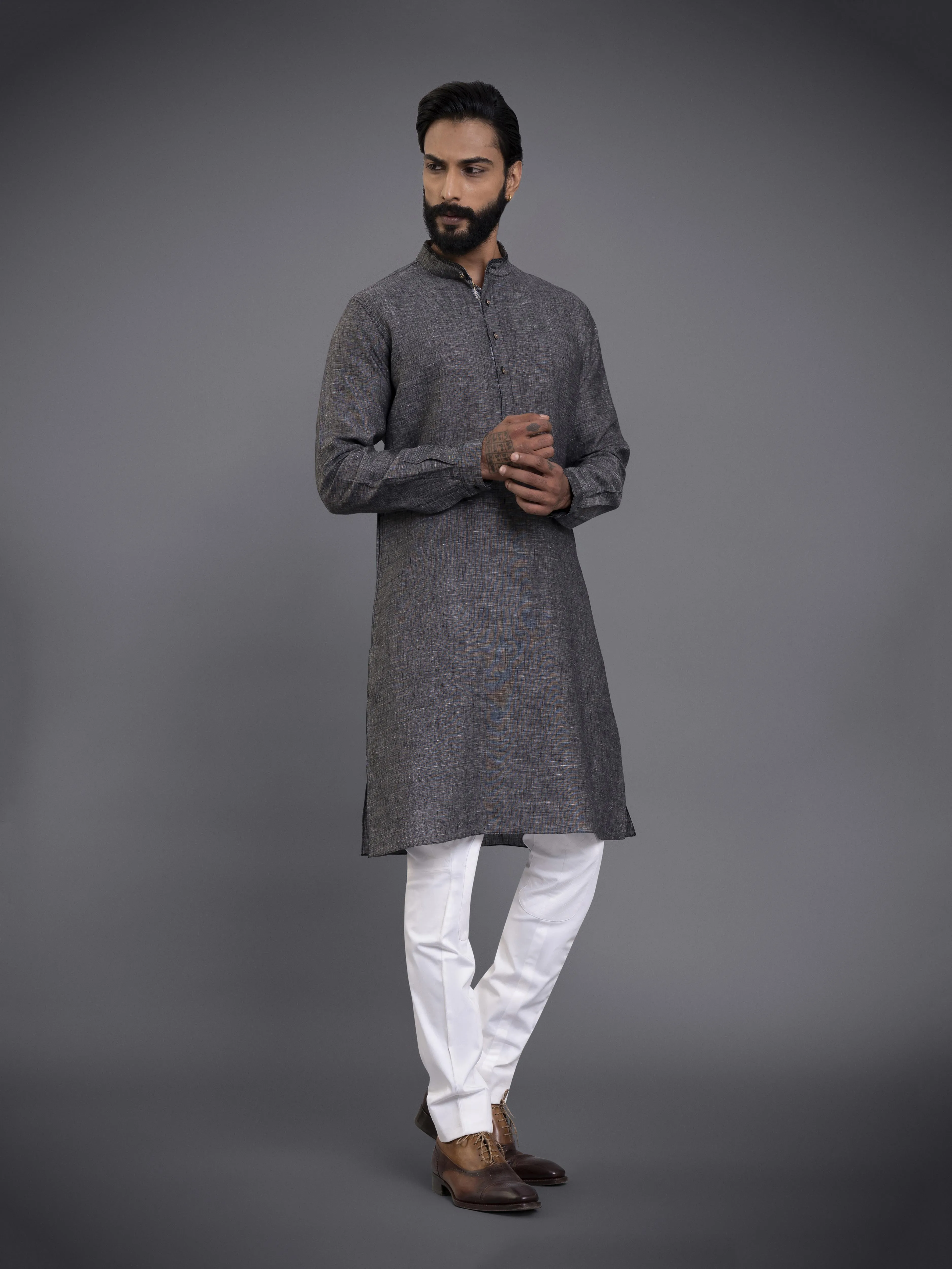 TEXTURED KURTA