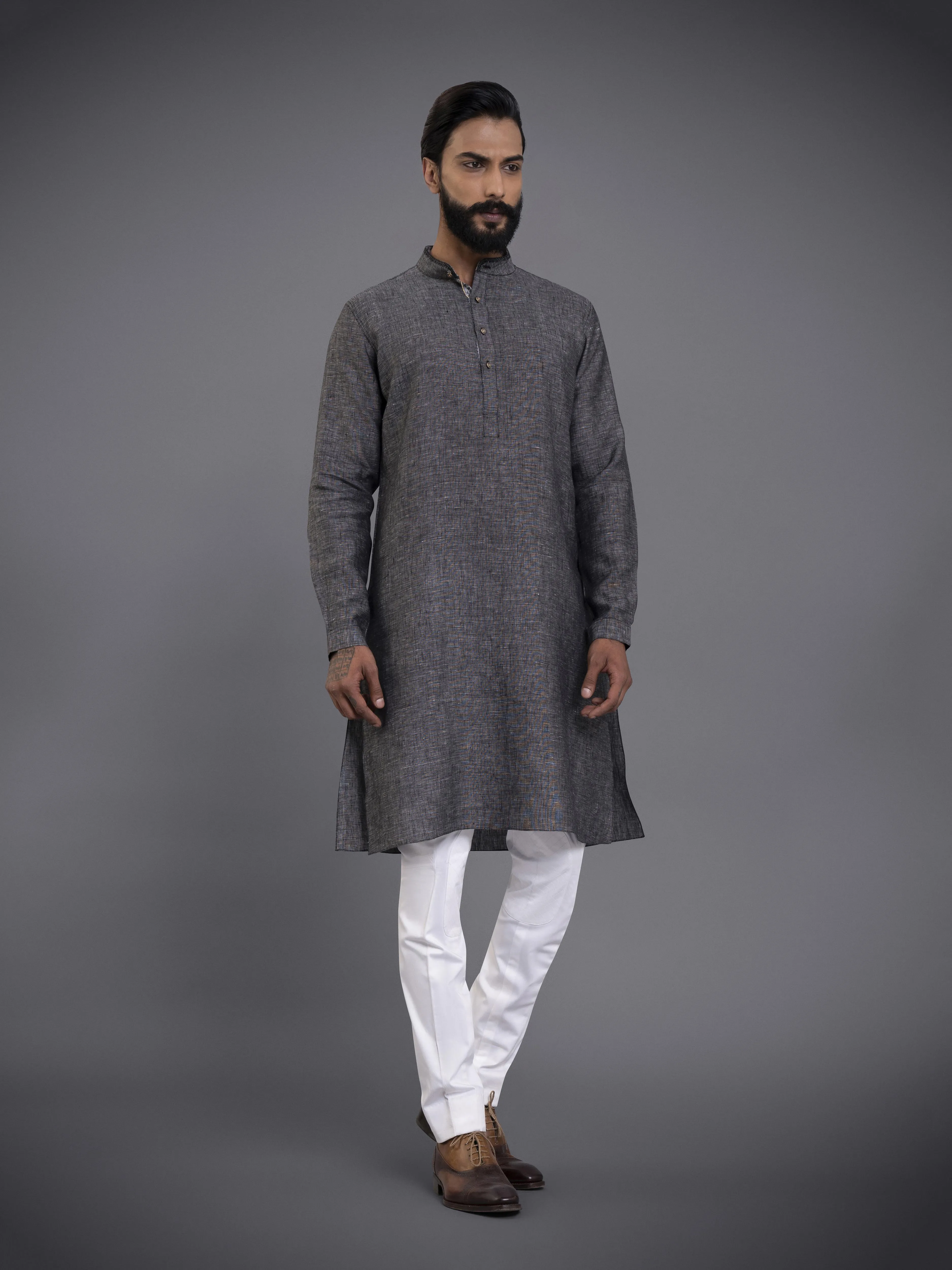 TEXTURED KURTA