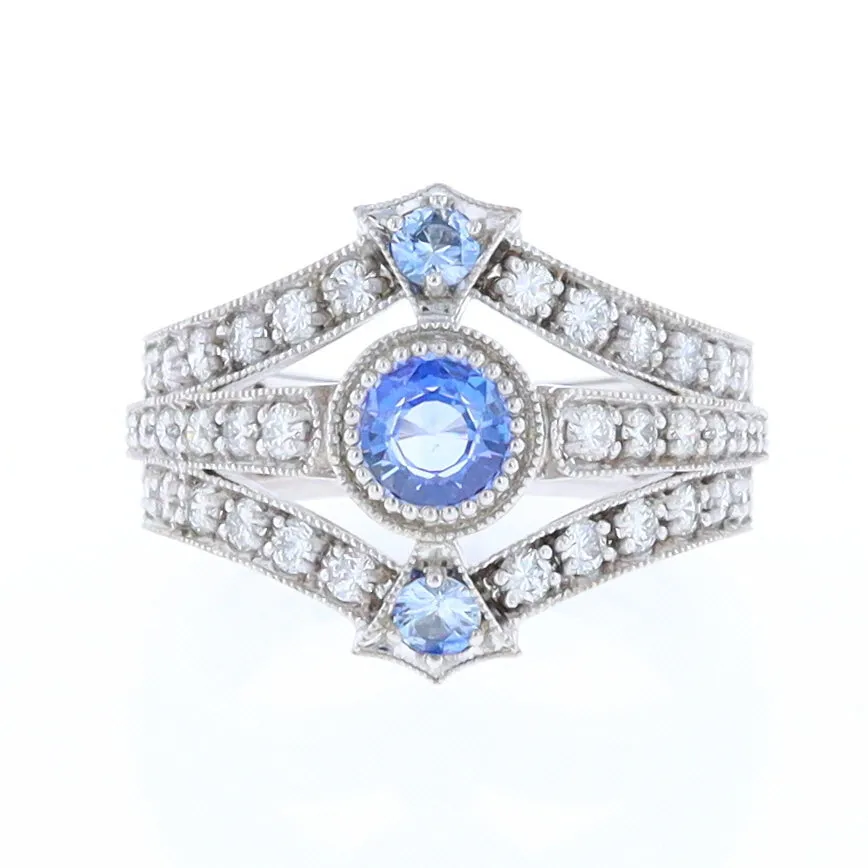 The Queen's Ring - Ceylon Sapphire