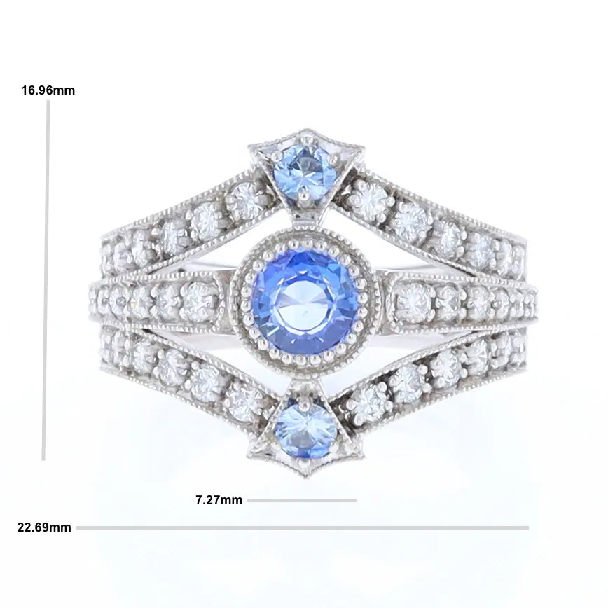The Queen's Ring - Ceylon Sapphire