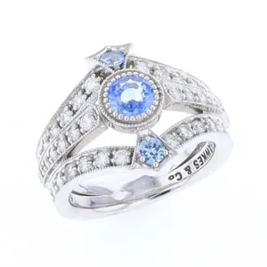 The Queen's Ring - Ceylon Sapphire