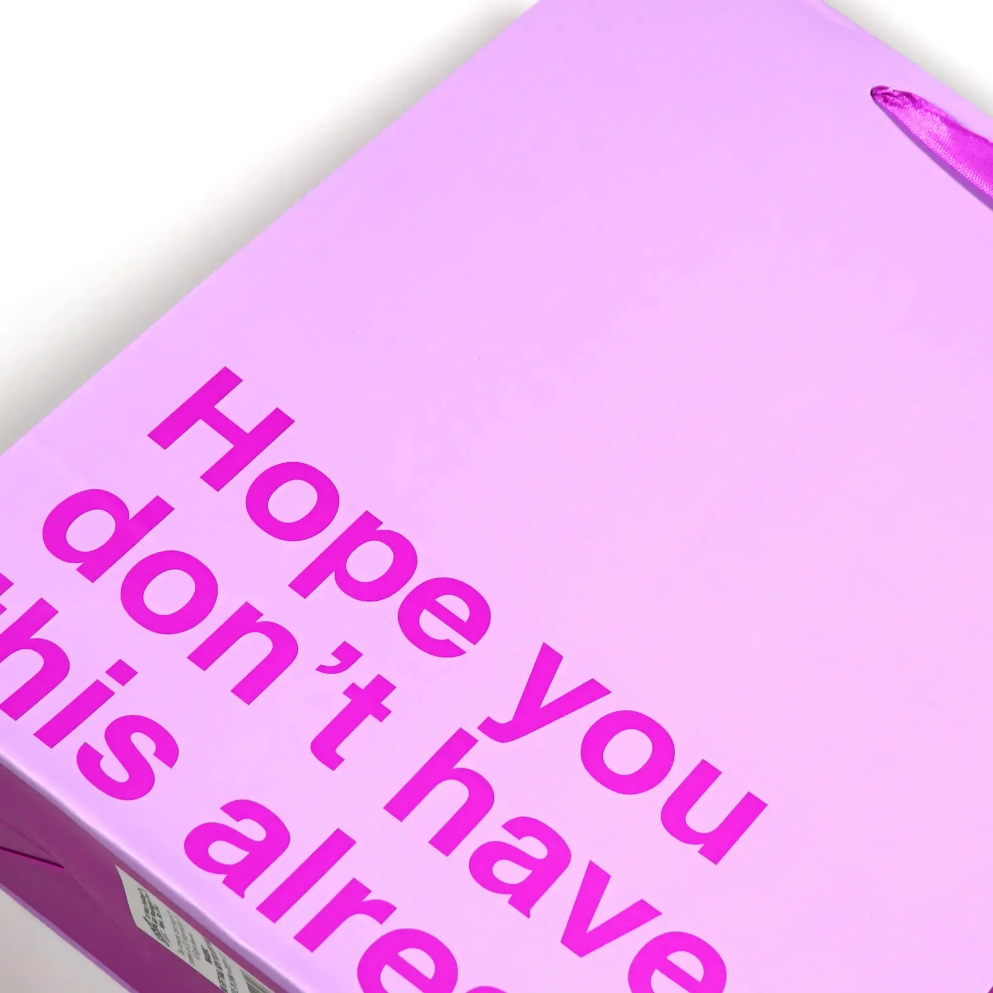 THWT Hope You Don't Have This Gift Bag