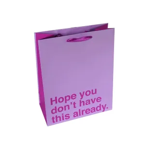 THWT Hope You Don't Have This Gift Bag