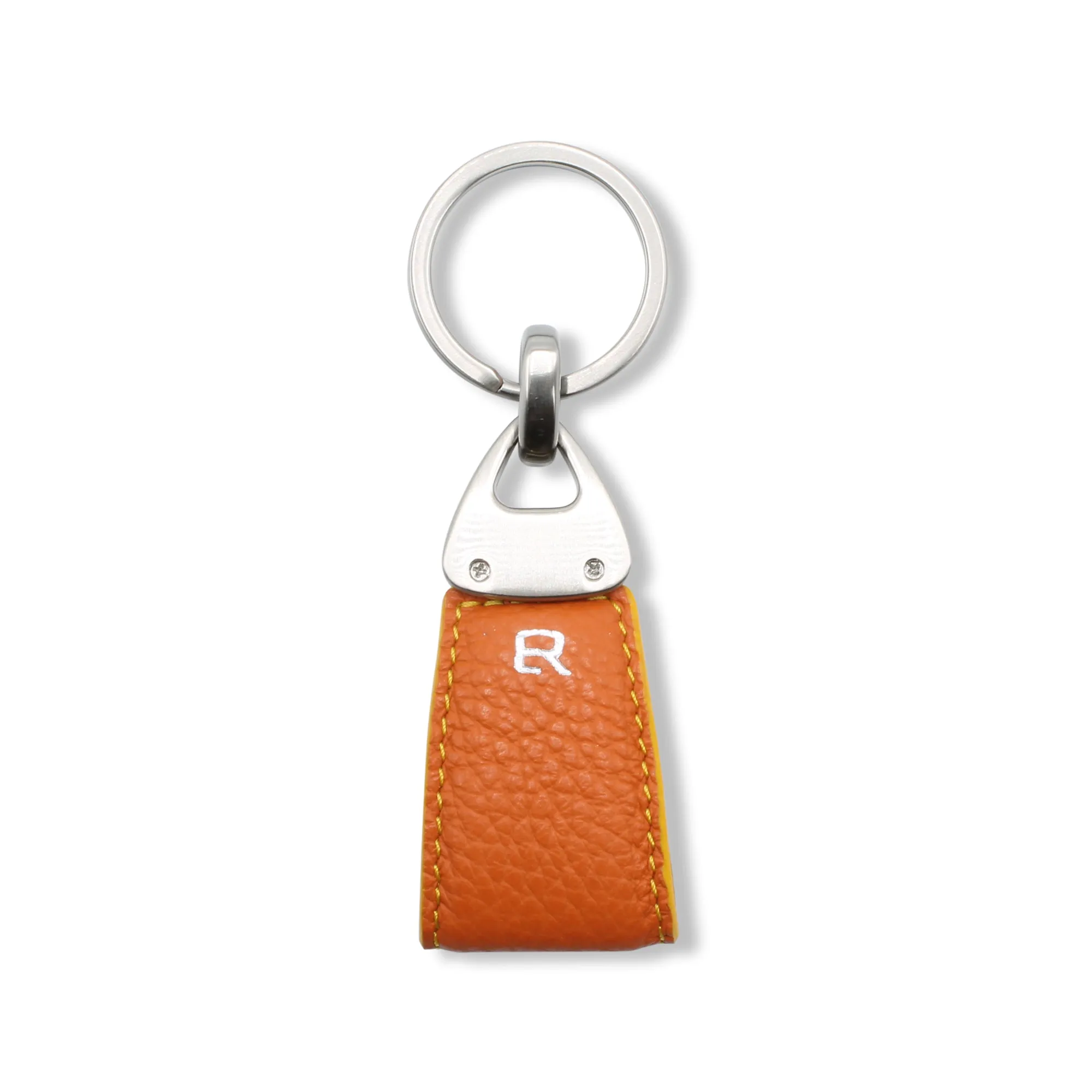Triangle Contrast Keychain